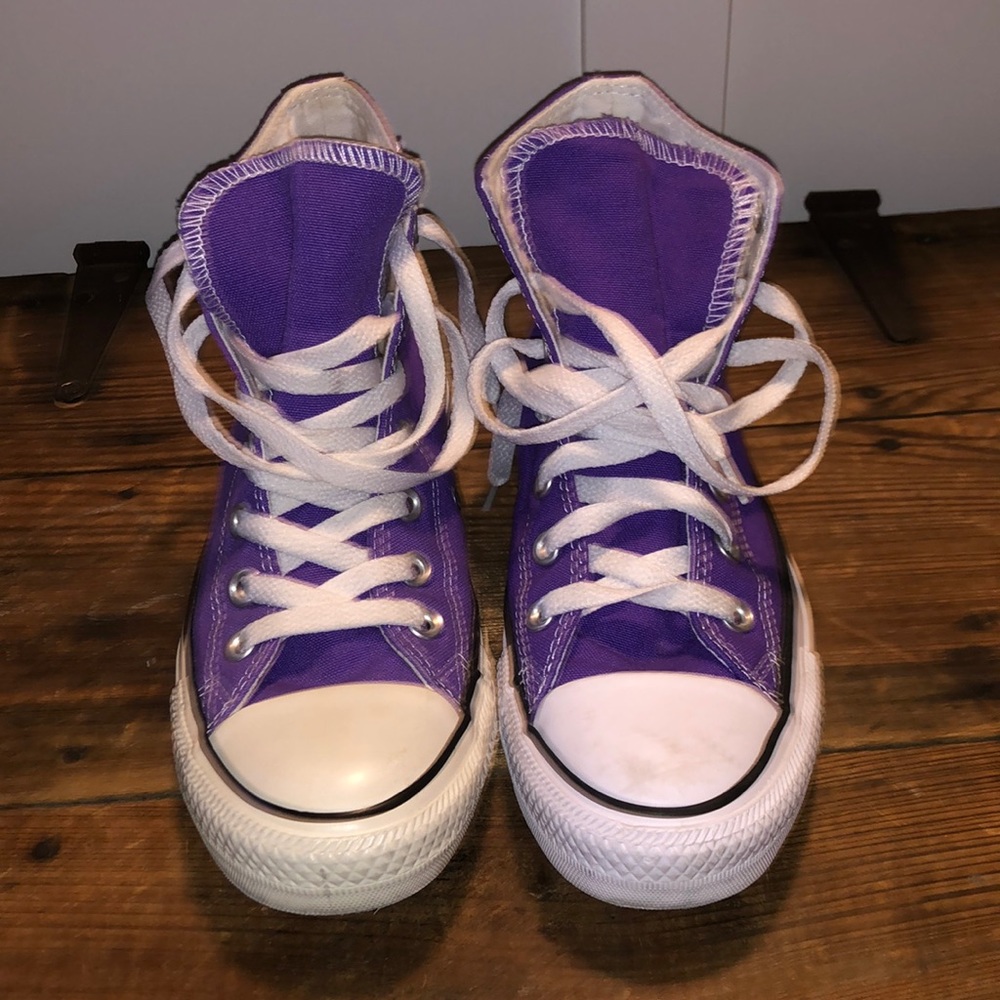 Purple Converse